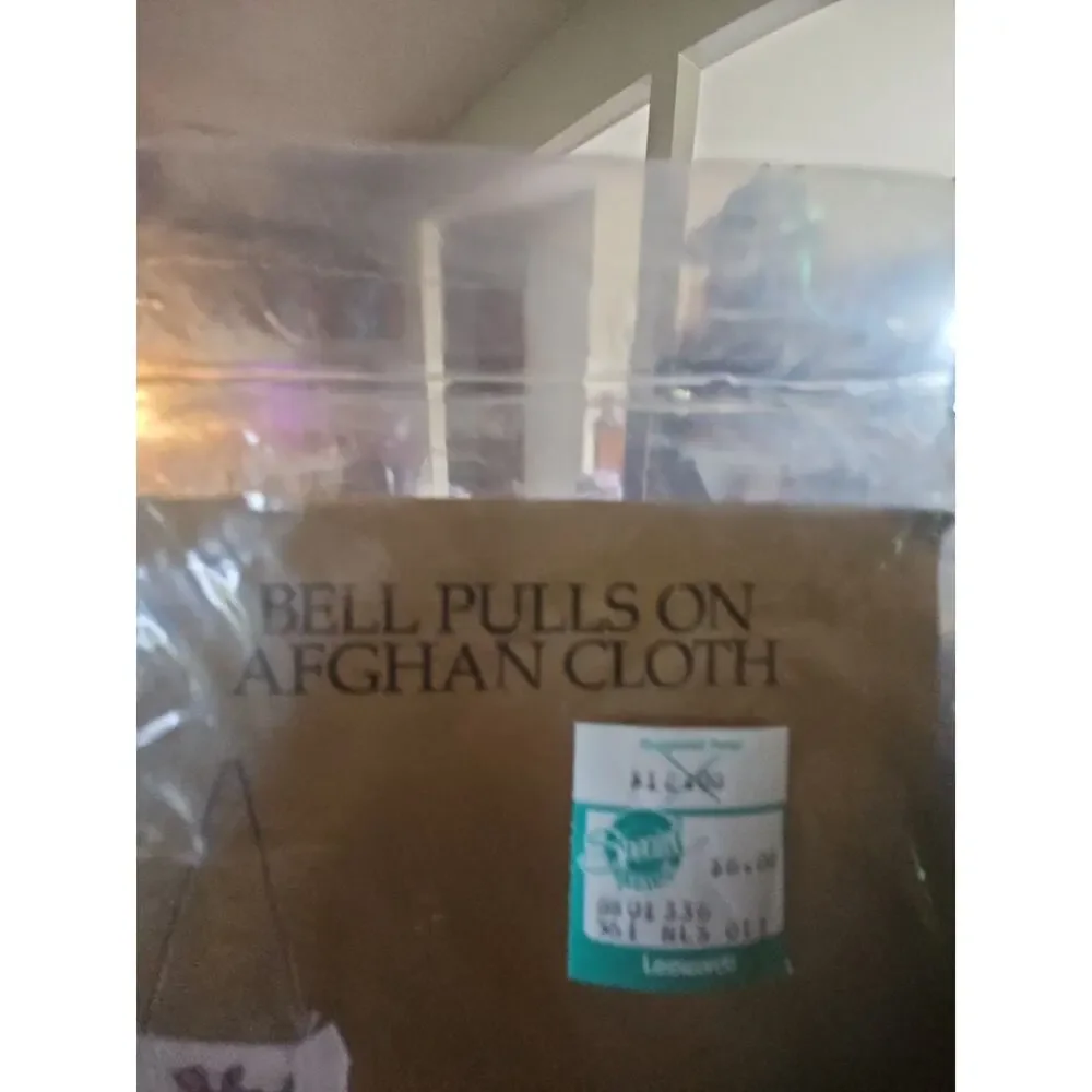 Candamar Cross Stitch Kit Bell Pull Afghan Cloth Butteryfly Floral Special